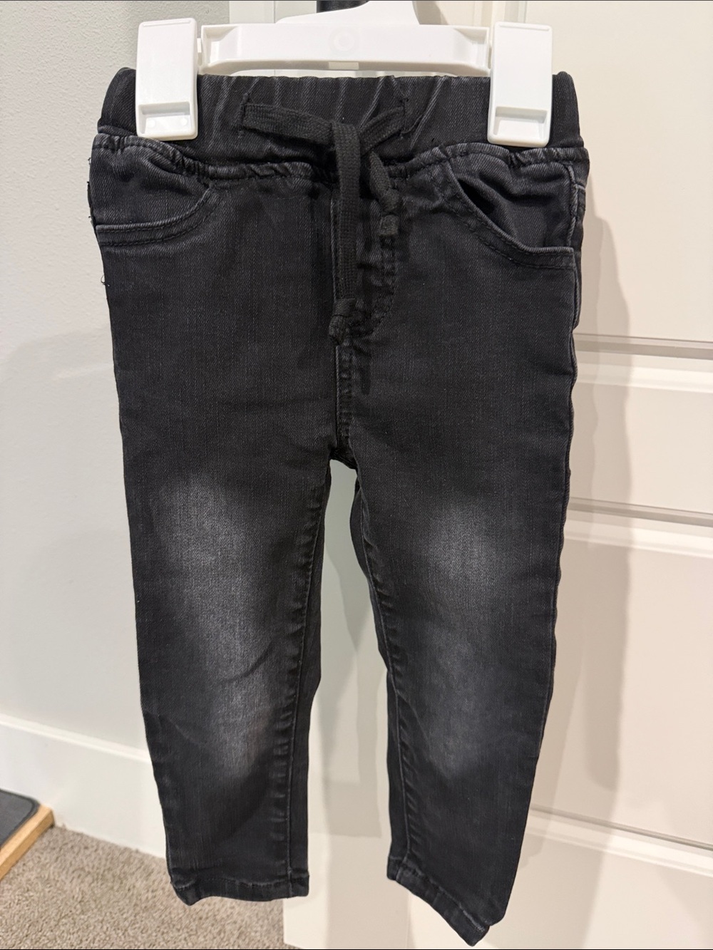 Little Bipsy Black Stretch Pull-On Jeans